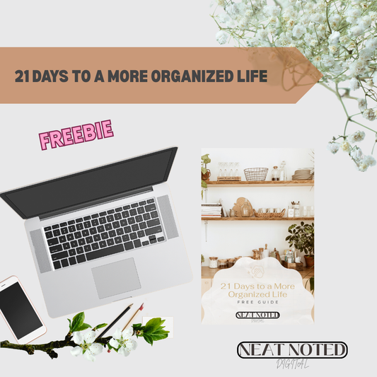 21 Days to a More Organized Life - Ebook, Free Guide